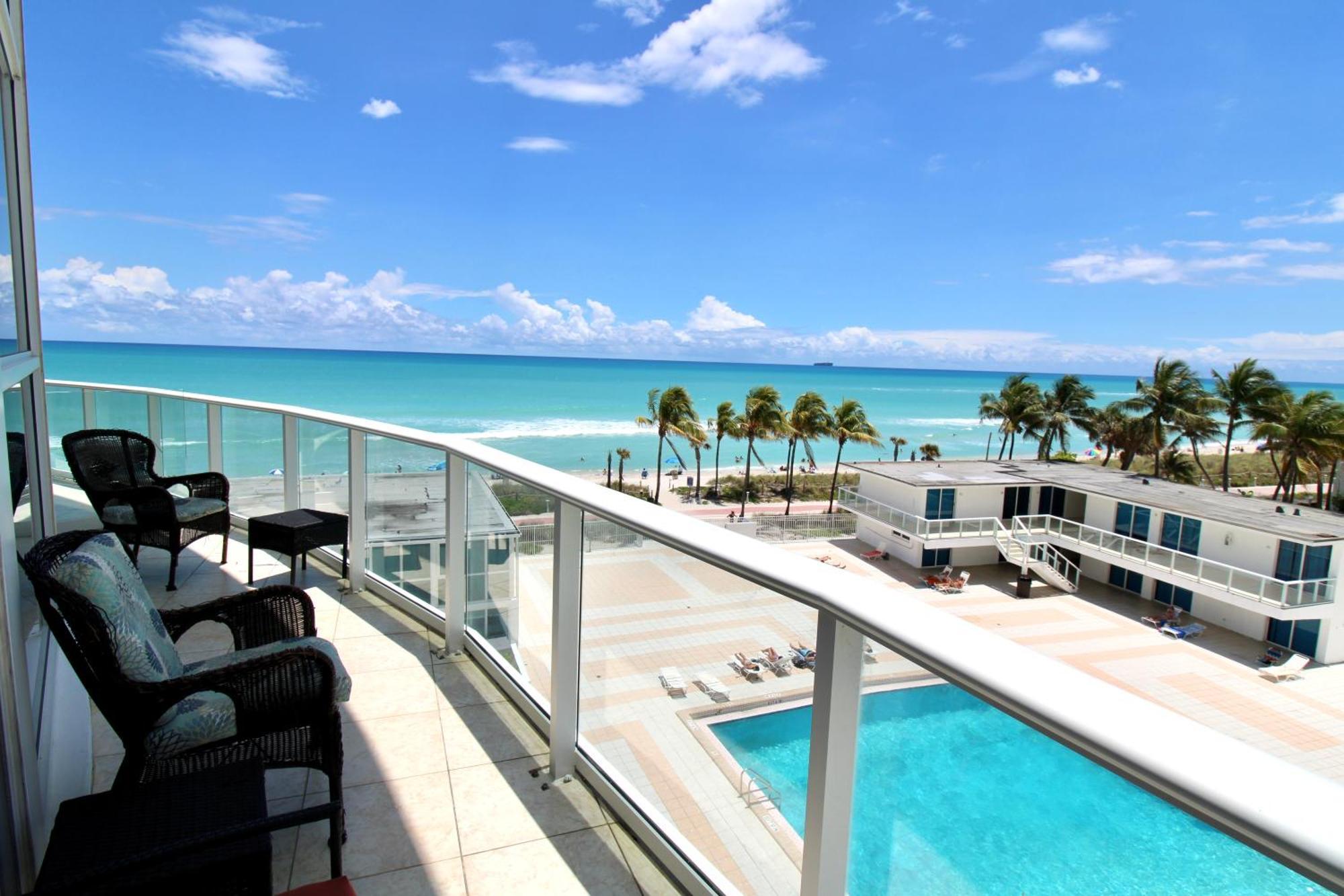 Castle M16 Oceanview Loft With Beach Access, Pool, Tennis And Free Parking! Miami Beach Luaran gambar